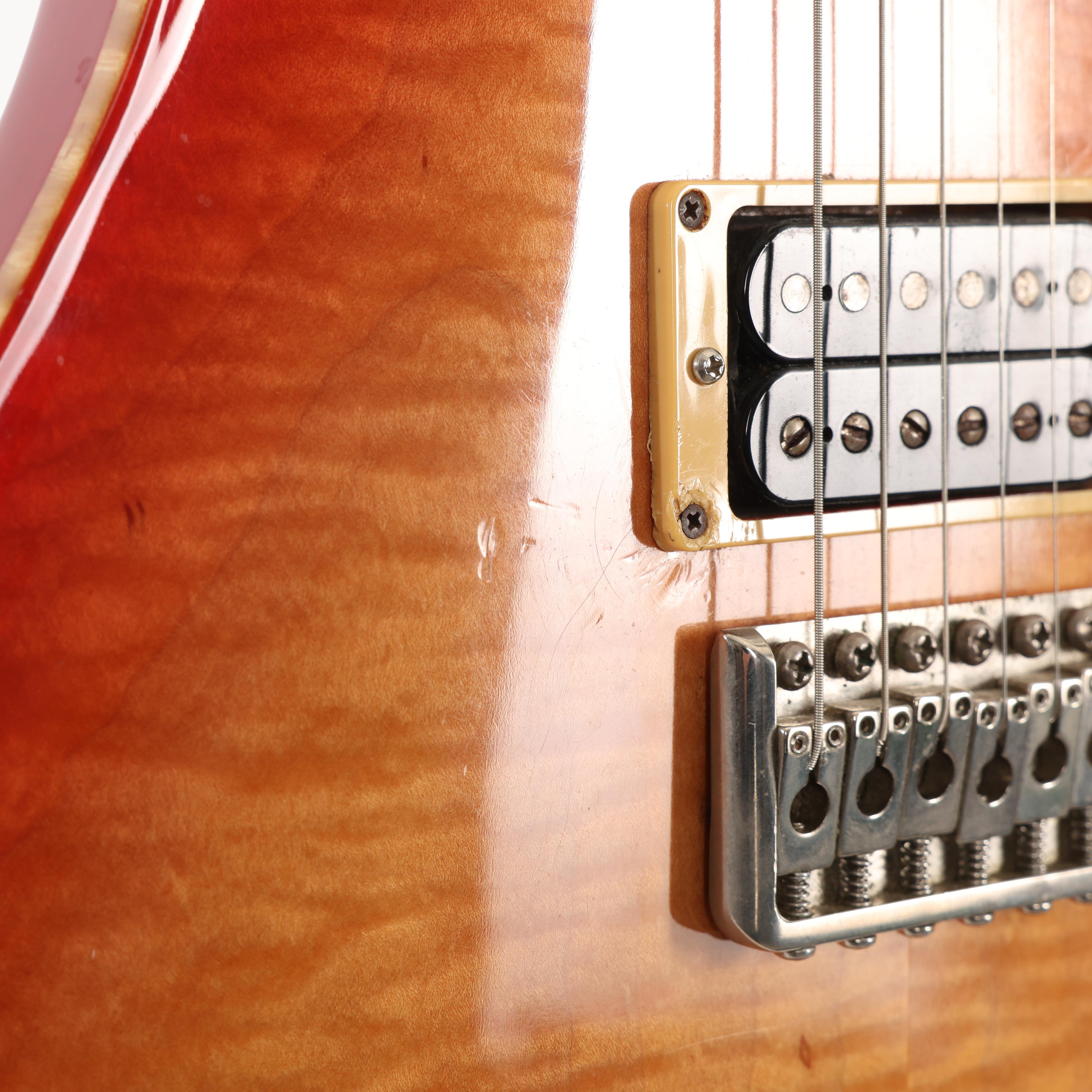 Second Hand PRS CE3 Cherry Sunburst 1990 - Andertons Music Co.